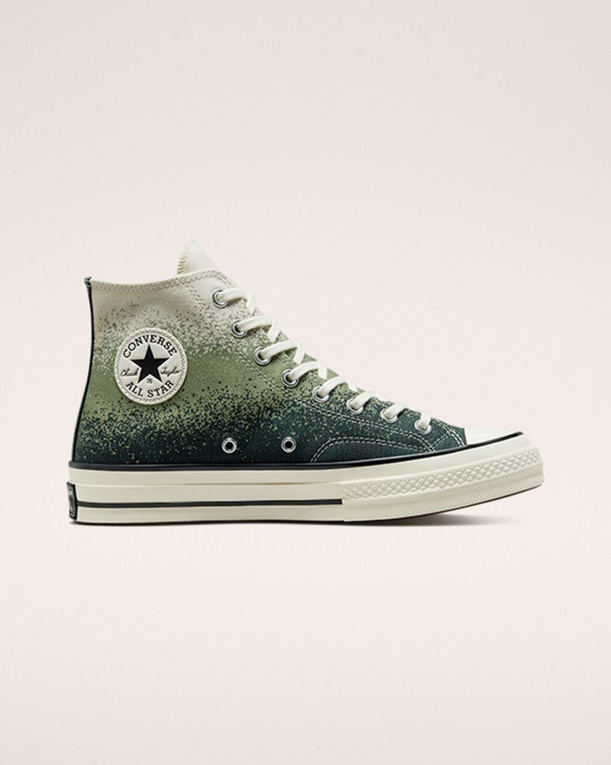 Tenisky Vysoke Converse Chuck 70 Scatter Dye Panske Čierne | SK UZYA115